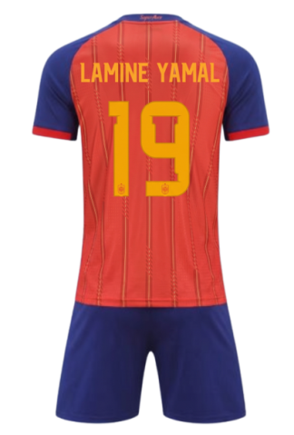 Lamine Yamal #19 - WC Home Kit