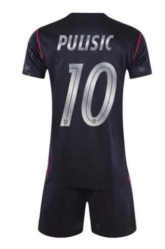 Pulisic #10 - WC Away Kit